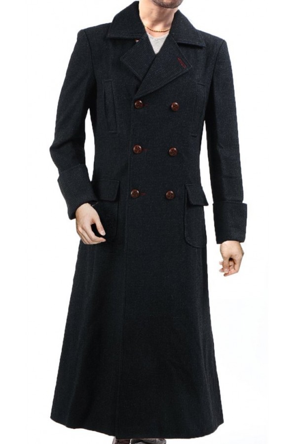 Sherlock Holmes Wool Cape Coat