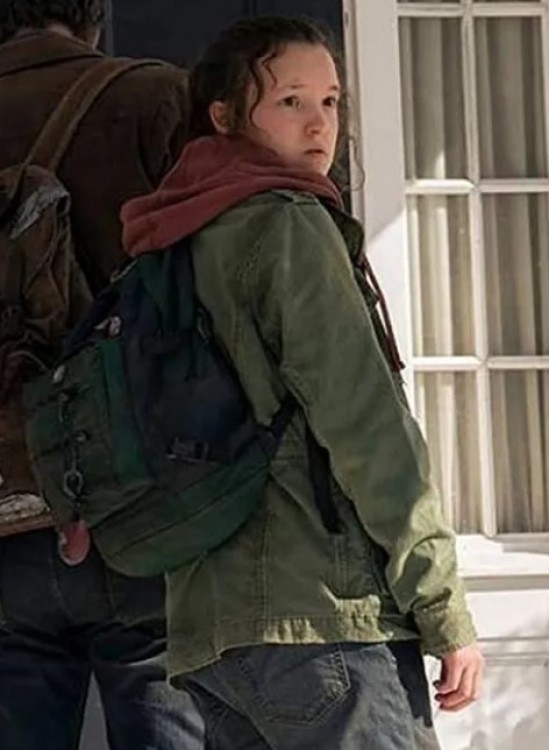 Ellie Williams The Last of Us Bella Ramsey Green Jacket