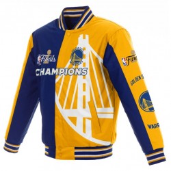 Golden State Warriors NBA Finals Champions Varsity Jacket Golden State Warriors NBA Finals Champions Varsity Jacket
