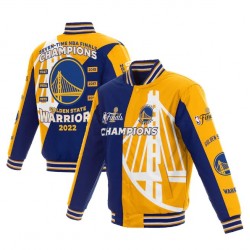 Golden State Warriors NBA Finals Champions Varsity Jacket