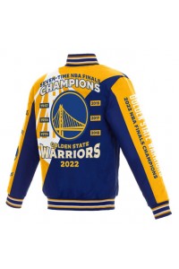 Golden State Warriors NBA Finals Champions Varsity Jacket