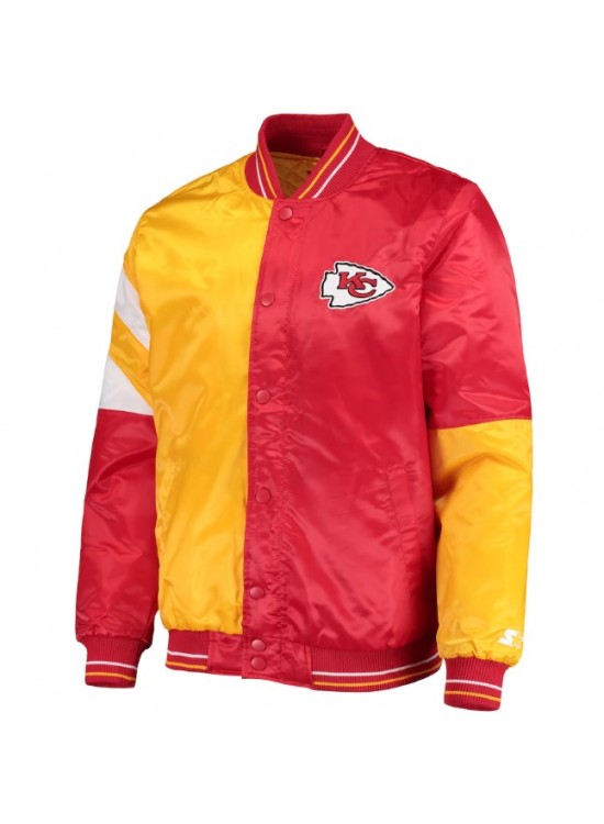Kansas City Chiefs Full Snap Varsity Jacket