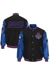 New York Giants Super Bowl XLVI 10 Year Anniversary Jacket