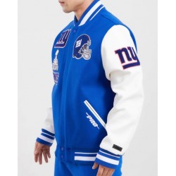 New York Giants Pro Standard Letterman Jacket