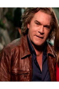 Ray Liotta Cocaine Bear Syd Brown Leather Jacket