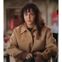 May Calamawy Moon Knight 2022 Layla El Faouly Brown Wool Coat
