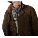 Forrie J. Smith Yellowstone Season 3 Lloyd Pierce Brown Cotton Jacket