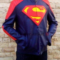 2013 Clark Kent Superman Man Of Steel Leather Jacket
