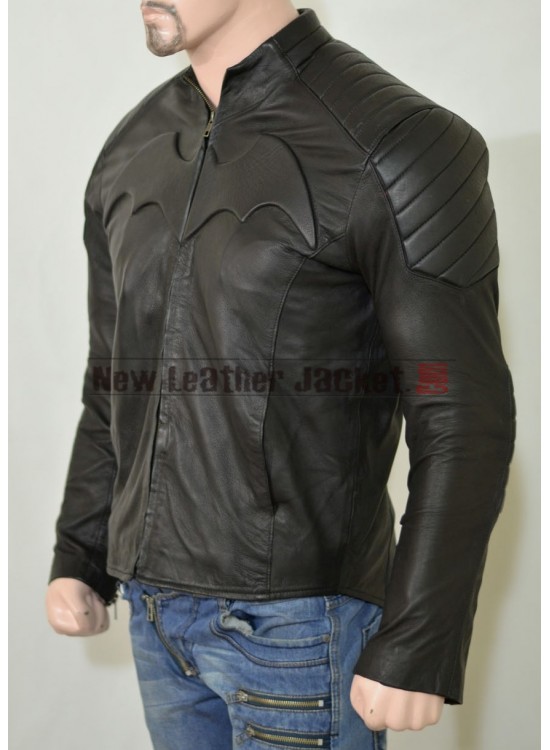 Batman Begins Leather Jacket Batman Begins Leather Jacket