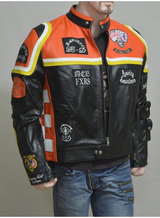 Harley Davidson and The Marlboro Man Leather Jacket