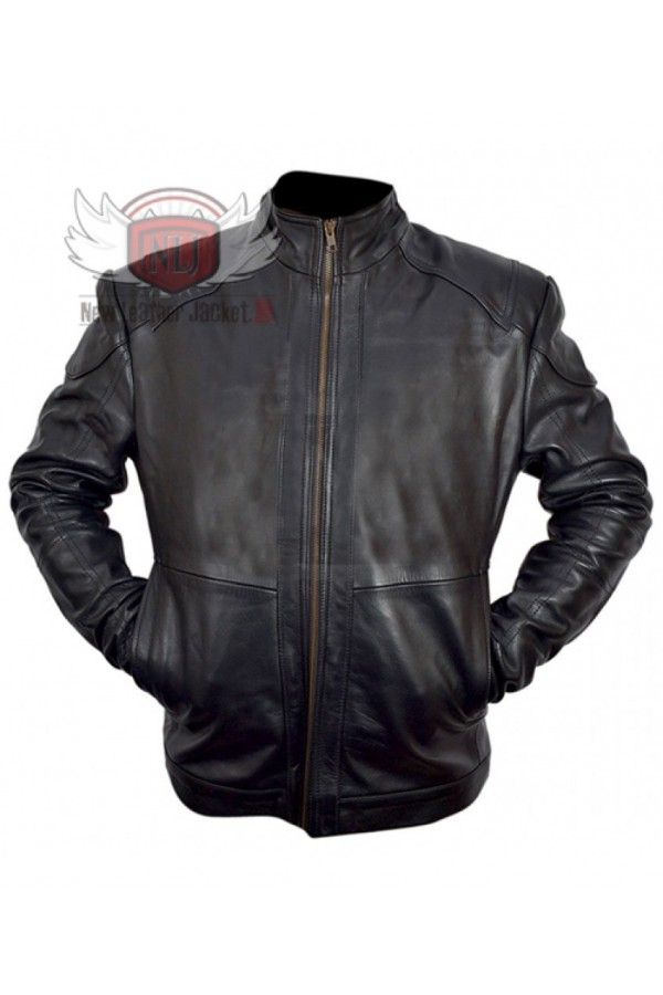 Bruce Willis Red 2 Leather Jacket