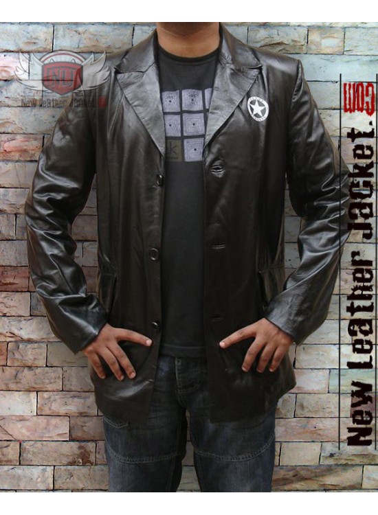 The Lone Ranger John Reid Leather Coat