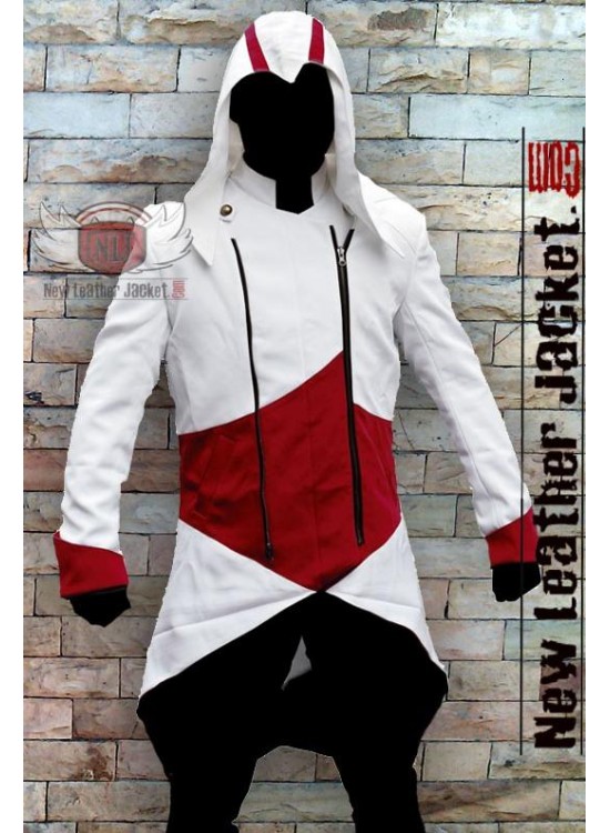 Assassins Creed Kenway Red and White Jacket