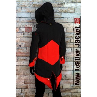 assassin's creed red and black jacket