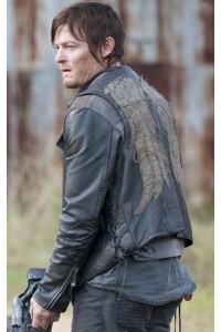 Walking Dead Daryl Dixon Leather Vest
