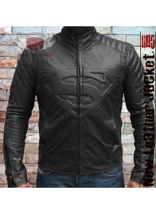 Smallville Black Leather Jacket