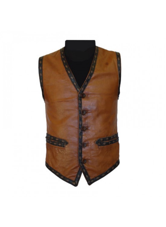 The Warriors Leather Vest