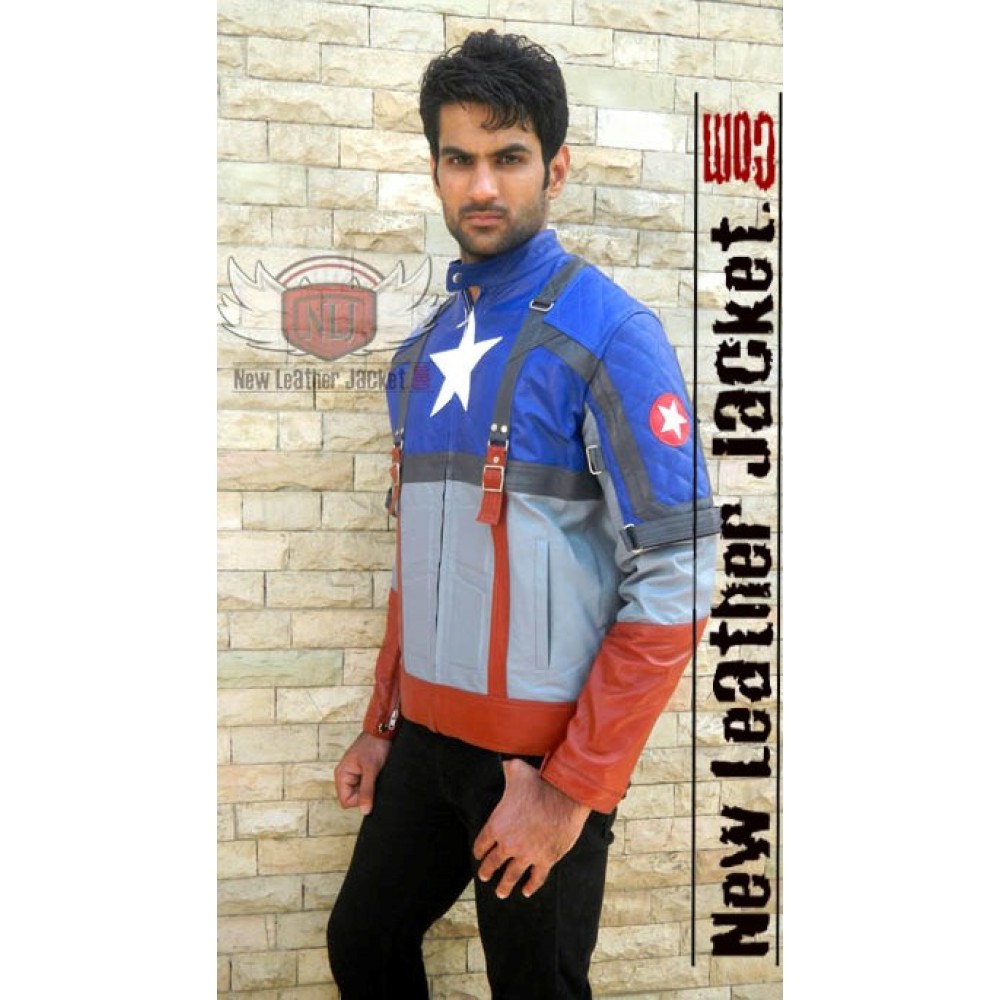 Captain America The First Avenger Leather Jacket