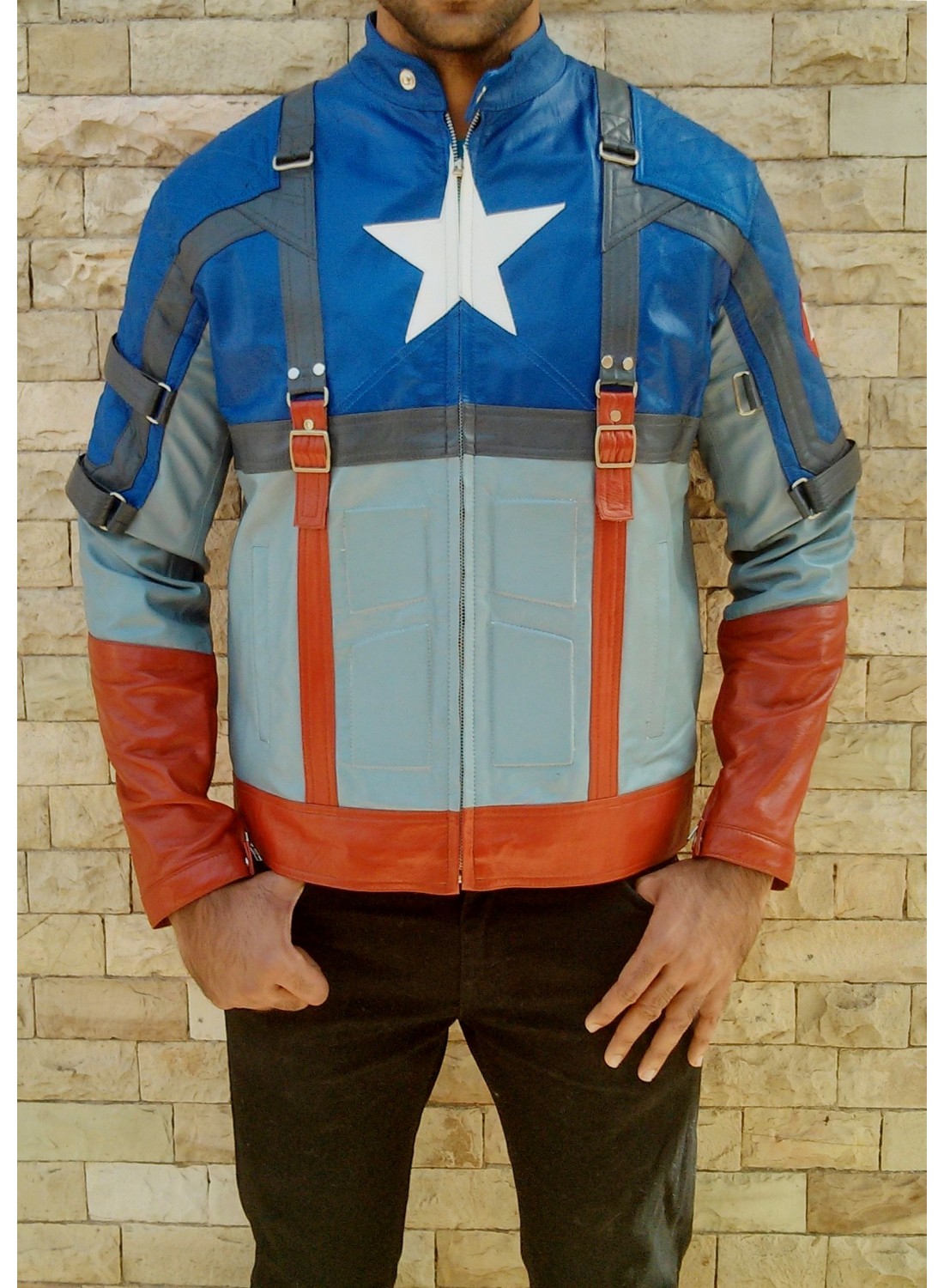 Captain America The First Avenger Leather Jacket