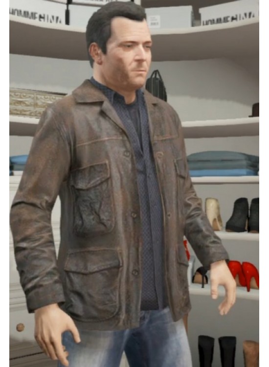 GTA 5 Michael Leather Jacket