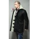 Distressed Black Bane Coat - Premium Quality Leather Distressed Black Bane Coat - Premium Quality Leather