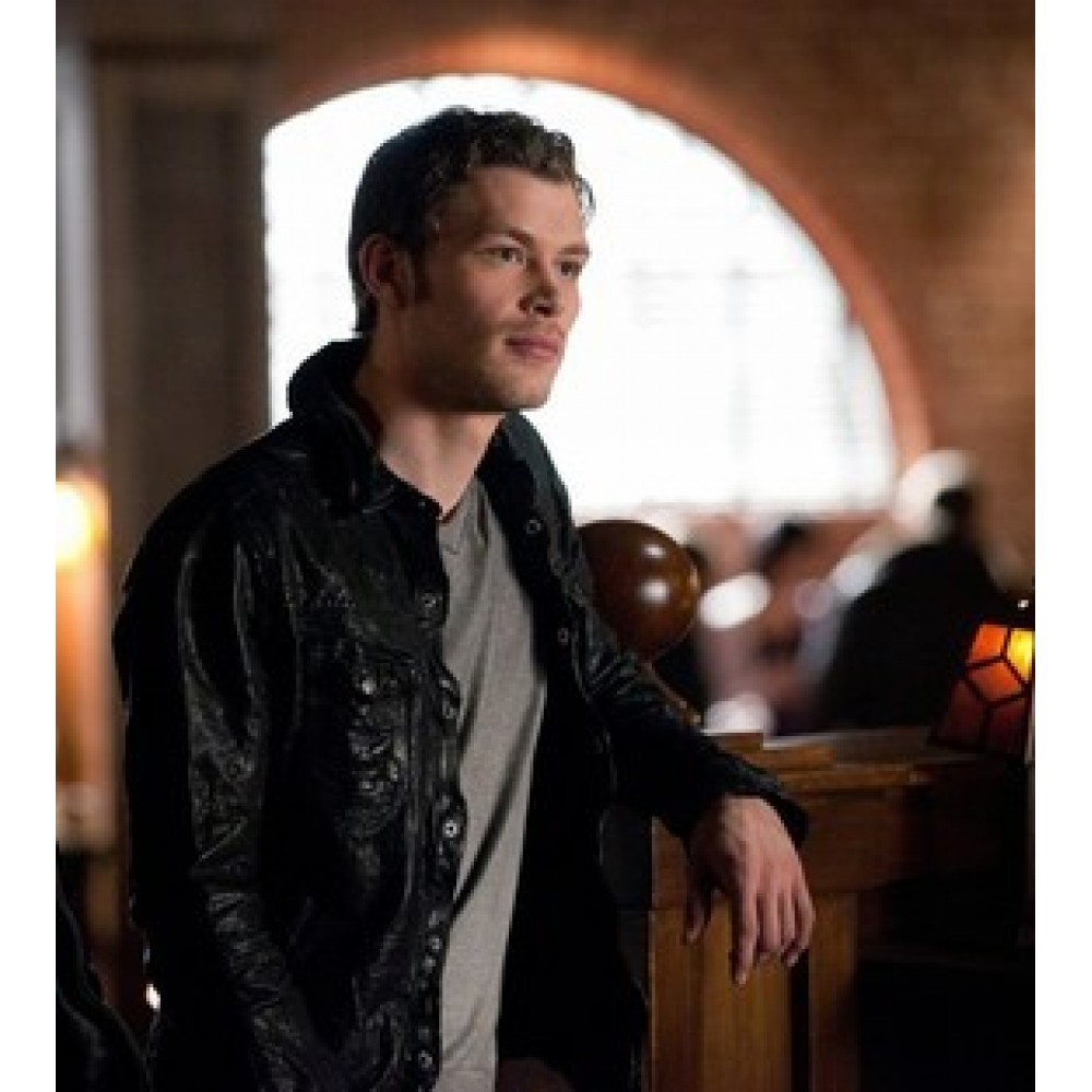 The Vampire Diaries Klaus Leather Jacket