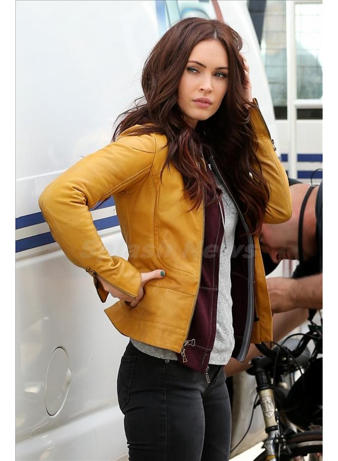 Megan Fox Ninja Turtles April O'Neil Leather Jacket