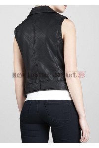 Melissa & Joey Lennox Scanlon Leather Vest