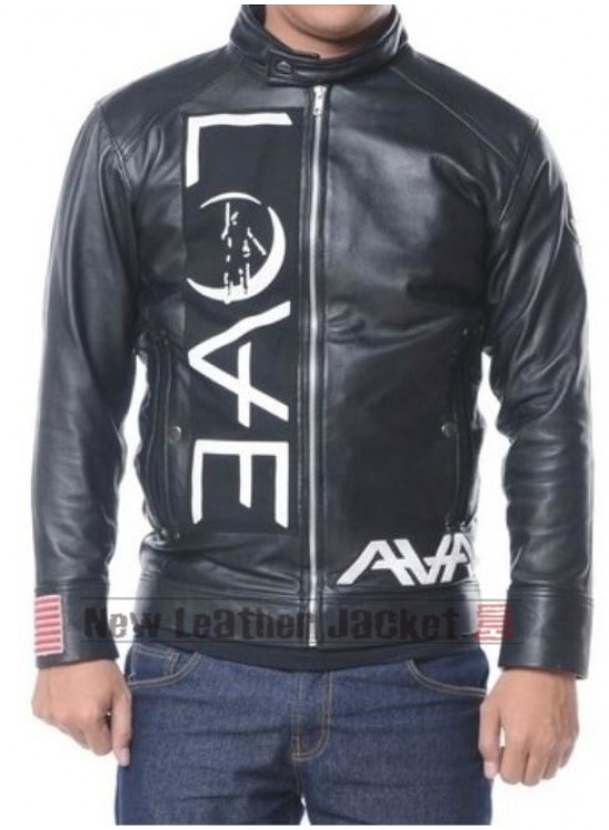 Tom Delonge Angels and Airwaves Leather Jacket