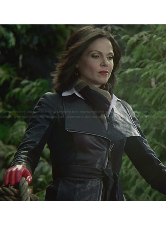 Once Upon a Time Regina Mills Leather Jacket
