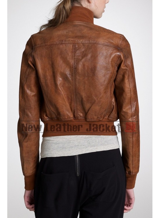 Revolution Charlie Matheson Brown Leather Jacket
