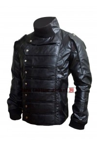 Winter Soldier Bucky Barnes Leather Vest Jacket