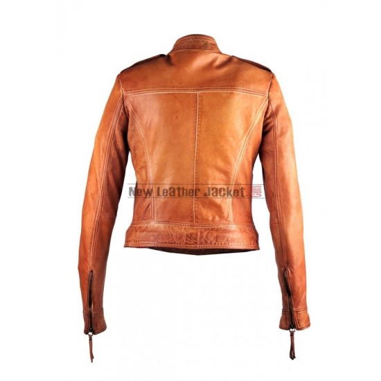 Once Upon a Time Emma Swan Leather Jacket Season 4