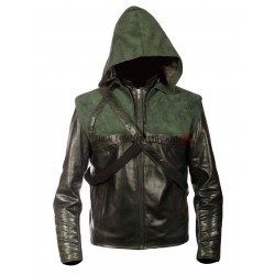 Arrow Oliver Queen Leather Jacket