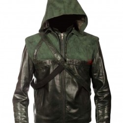 Arrow Oliver Queen Leather Jacket
