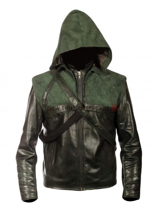 Arrow Oliver Queen Leather Jacket