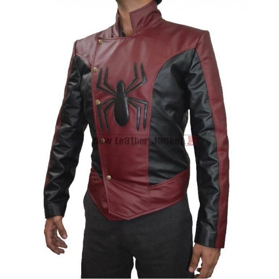 Last Stand Spider Man Peter Parker Leather Jacket Last Stand Spider Man Peter Parker Leather Jacket