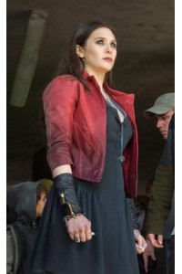 Avengers 2 Scarlet Witch Leather Jacket