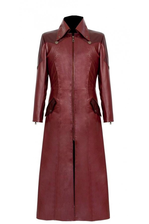 Devil May Cry 4 Dante Leather Coat | DMC Jacket Costume