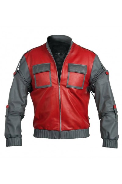 Back to the Future Part II Marty McFly Leather Jacket