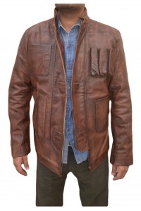 Han Solo Star Wars The Force Awakens Leather Jacket