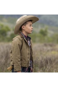 Brecken Merrill Yellowstone Season 3 Tate Dutton Jacket