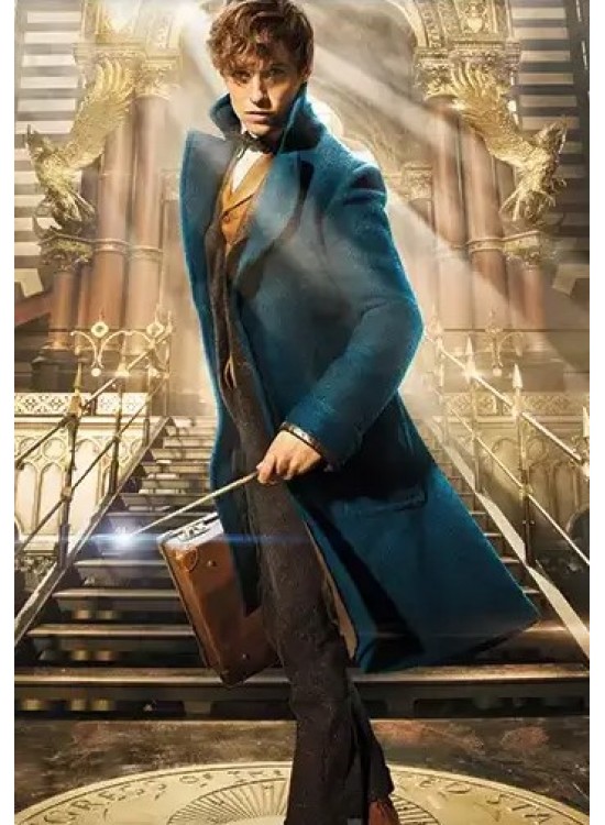 Newt Scamander Fantastic Beasts The Secrets of Dumbledore Blue Coat
