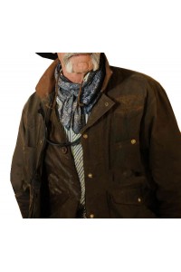 Forrie J. Smith Yellowstone Season 3 Lloyd Pierce Brown Cotton Jacket
