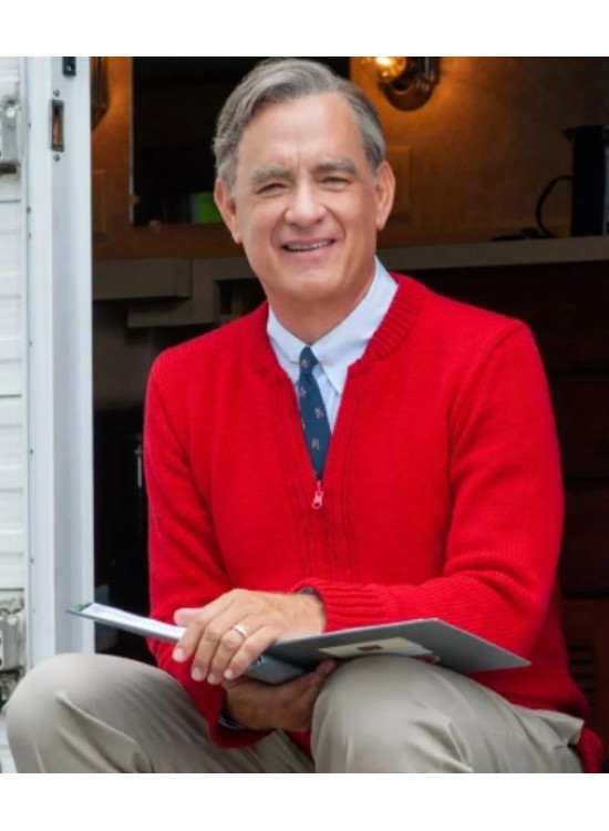 Tom Hanks A Beautiful Day in the Neighborhood Fred Rogers Jacket