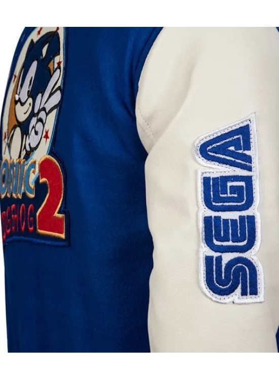 Sonic The Hedgehog 2 Varsity Jacket