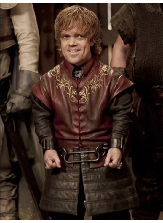 Tyrion Lannister Game of Thrones Peter Dinklage Maroon Vest