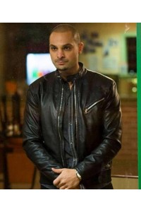 Michael Mando Better Call Saul S03 Nacho Varga Black Leather Jacket