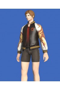 Final Fantasy XIV Inferno Bomber Jacket