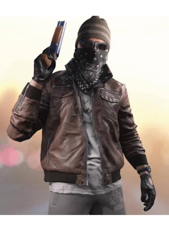 Battlefield 5 Death Dealer Brown Bomber Jacket